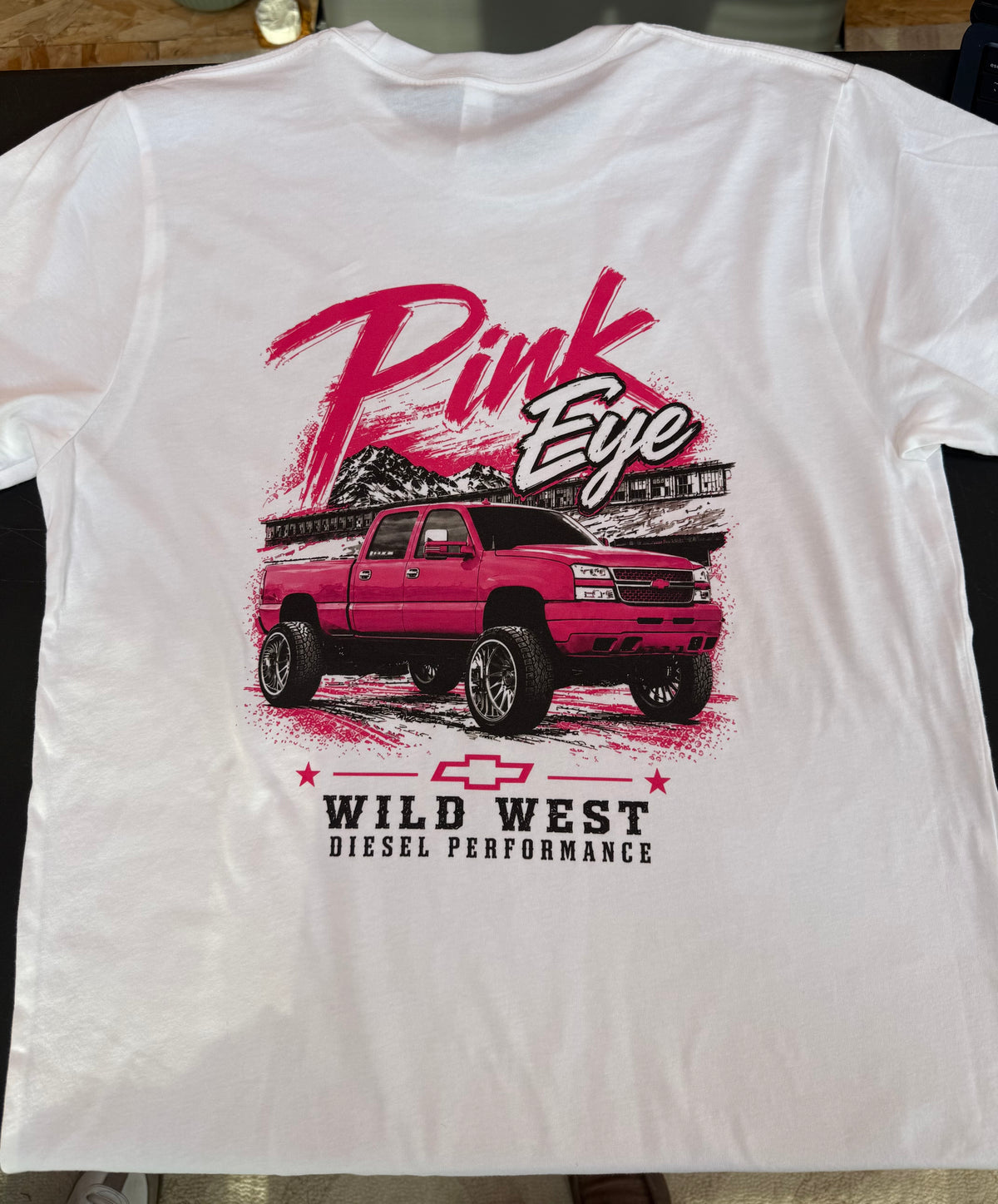 White “PINKEYE” Shirt