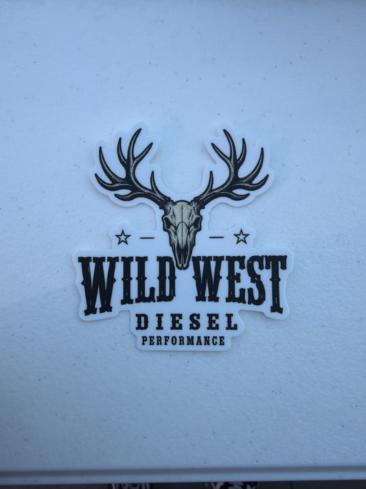 3x3 Wild West sticker