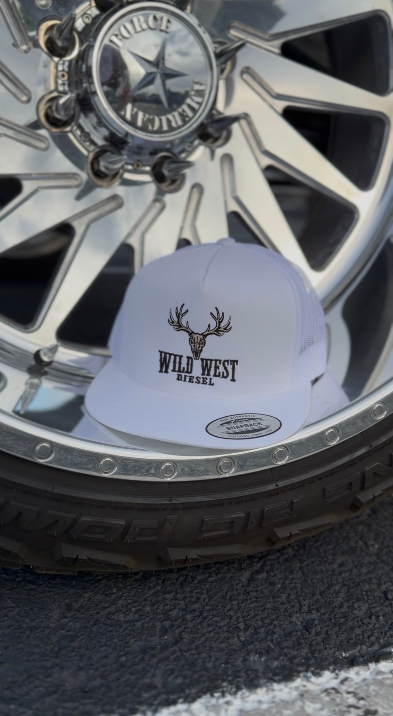 White Wild West Hat